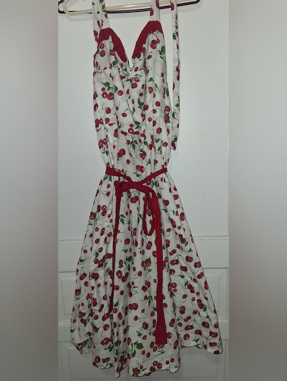Reproduction 1950s Cherry Dress